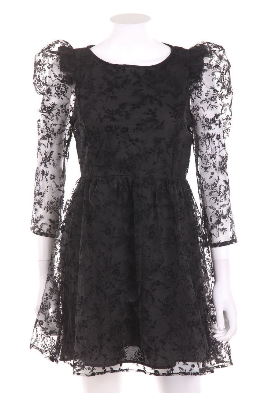 ZARA - Party-Kleid mit floralem Muster - S