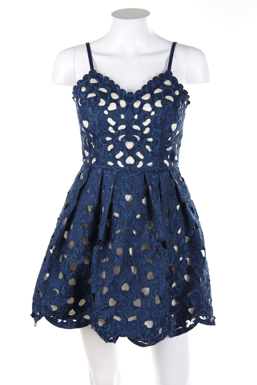 Chi Chi LONDON - Party Dress, Eyelet Lace  - D 34