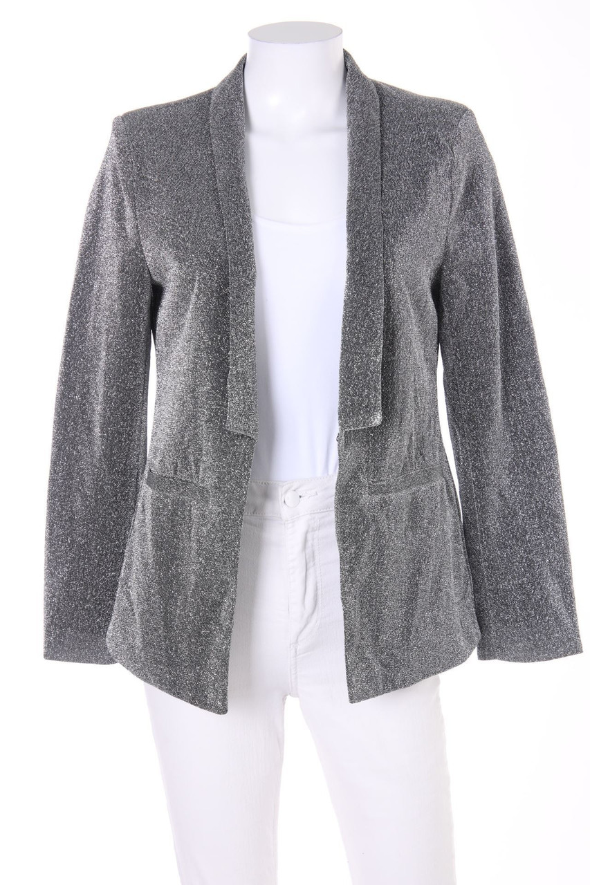 LINN AHLBORG x NA-KD - Glitter-Blazer with Shawl Collar - D 36