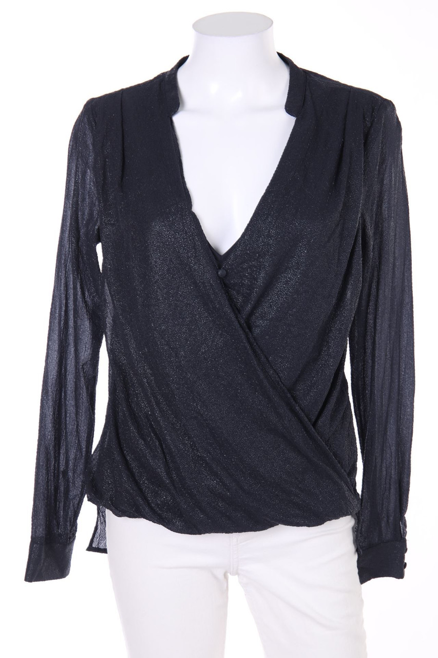 H&M - Bluse in Wickel-Optik - D 34