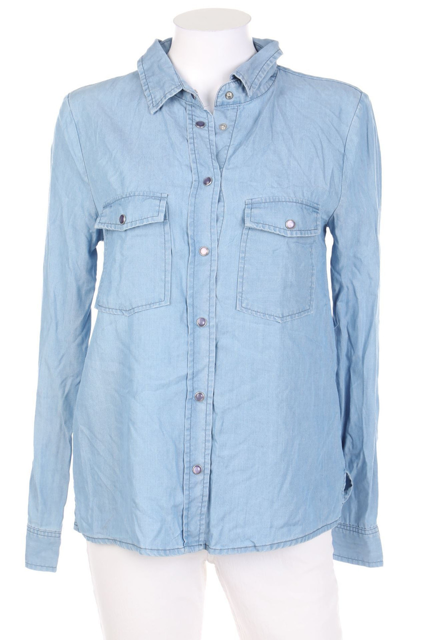 zebra - Denim Blouse - M