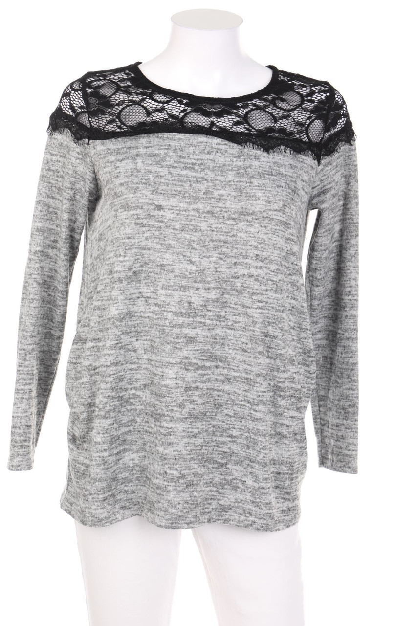 DOROTHY PERKINS MATERNITY - Strick-Pullover mit Spitzen-Einsatz - D 34