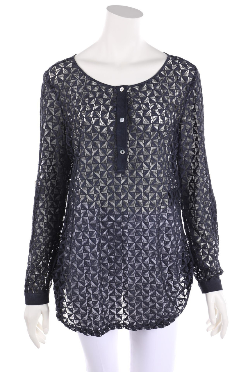 comma - Bluse aus Spitze - D 40