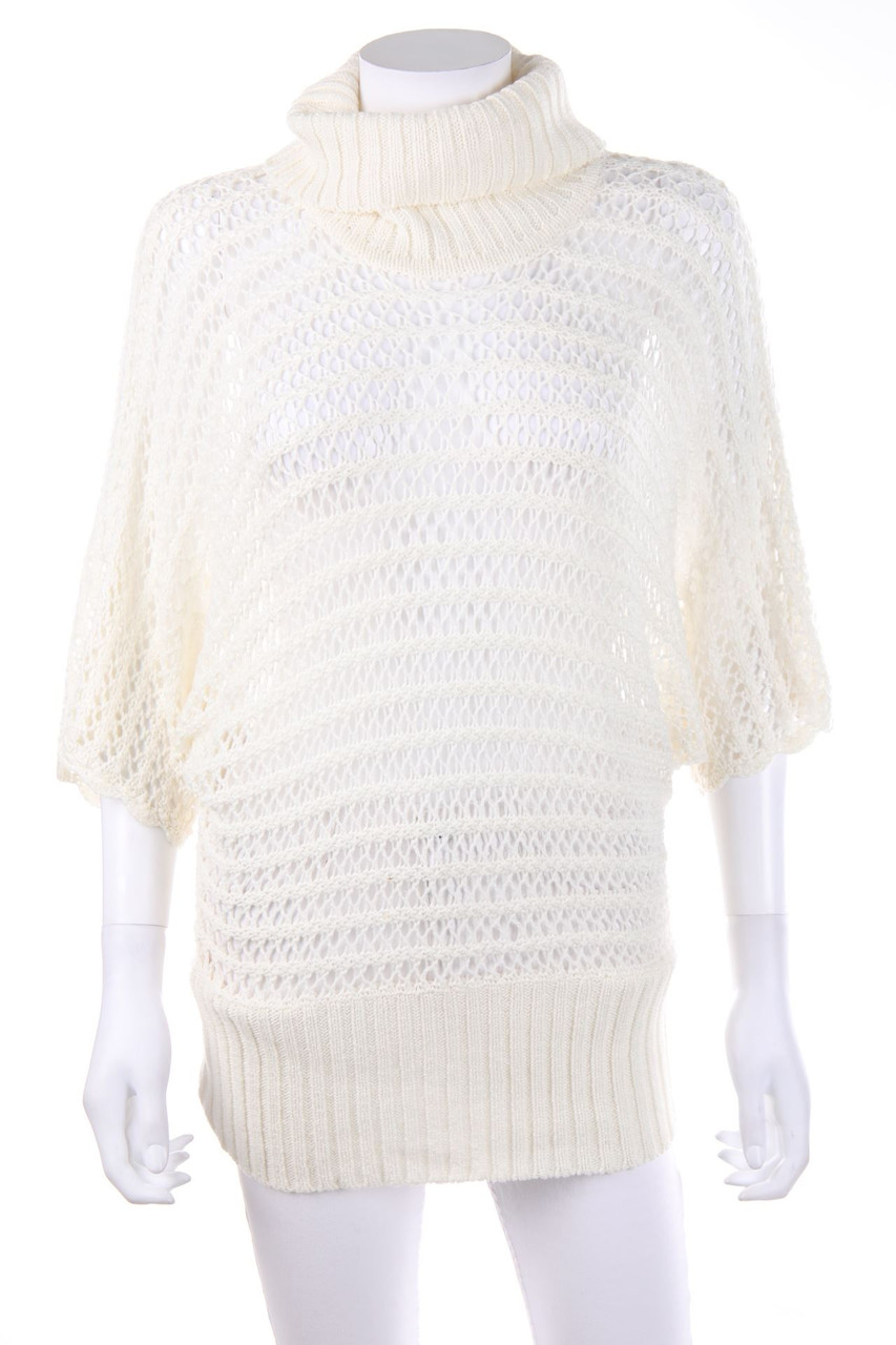 TOUT FEU TOUT FEMME - Batwing-Pullover aus Lochstrick - XS