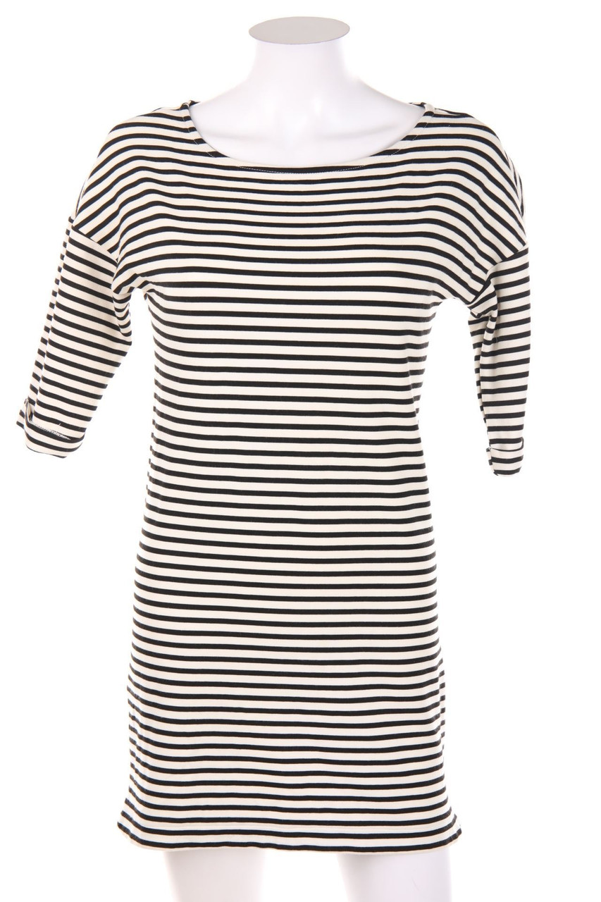 AMISU - Kleid mit Streifen - D 34