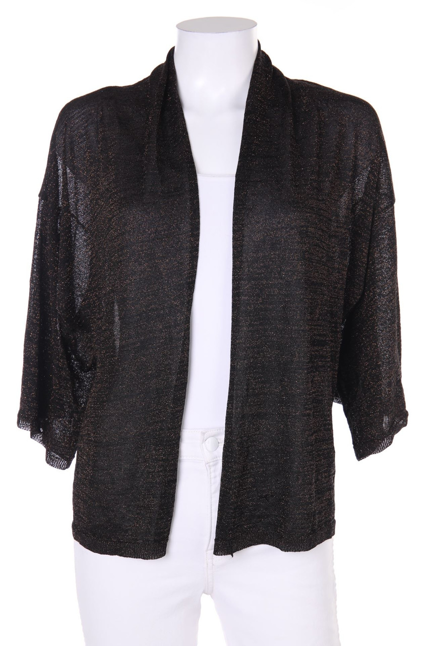 H&M - Oversize-Cardigan mit Metallic-Effekt - XS