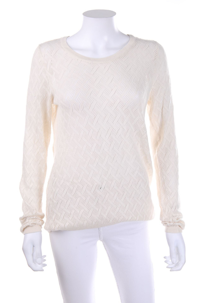 Pimkie - Strick-Pullover aus Lochstrick - M