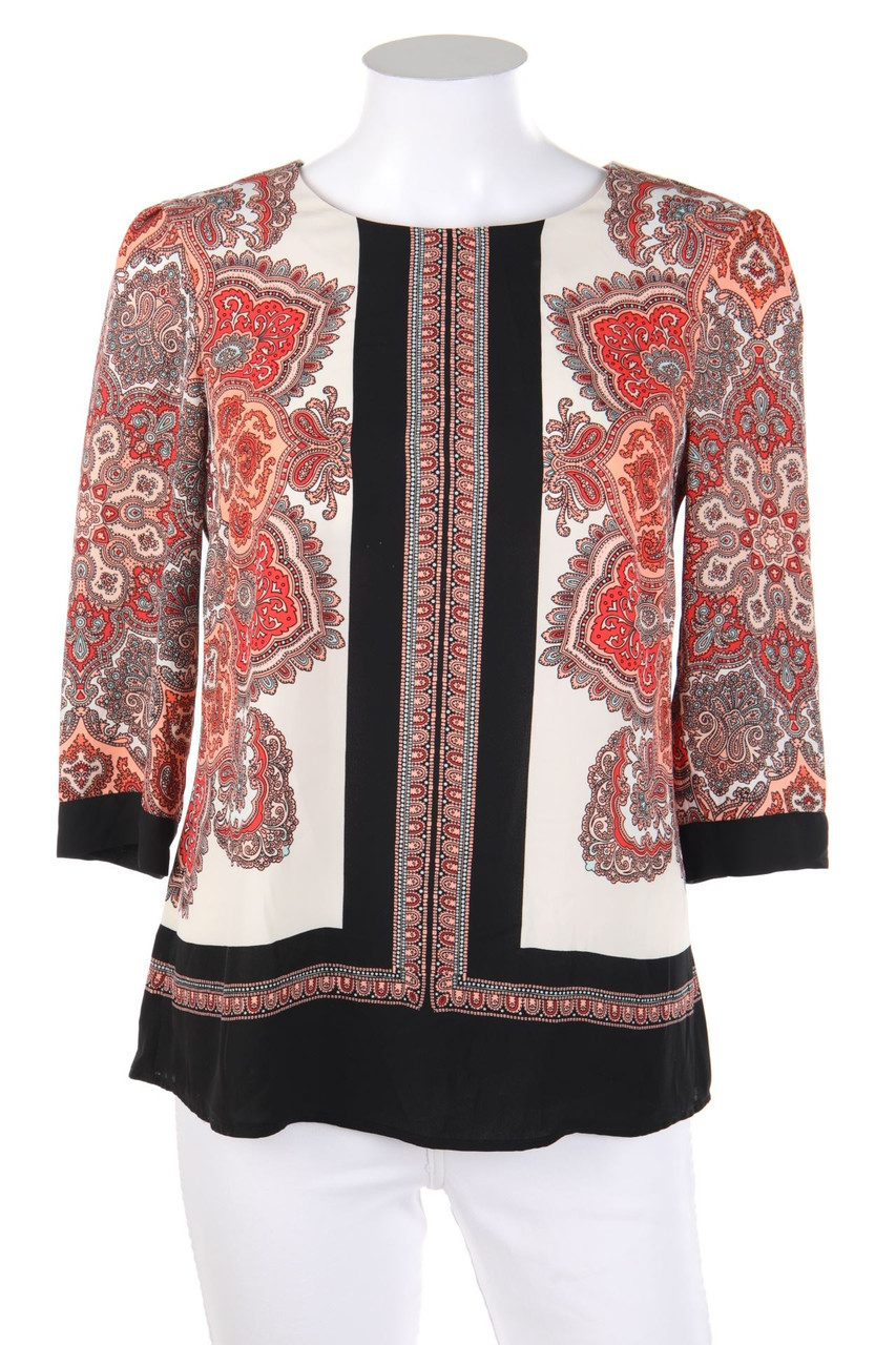 OASIS - Bluse mit 3/4-Ärmel mit Paisley-Print - D 34