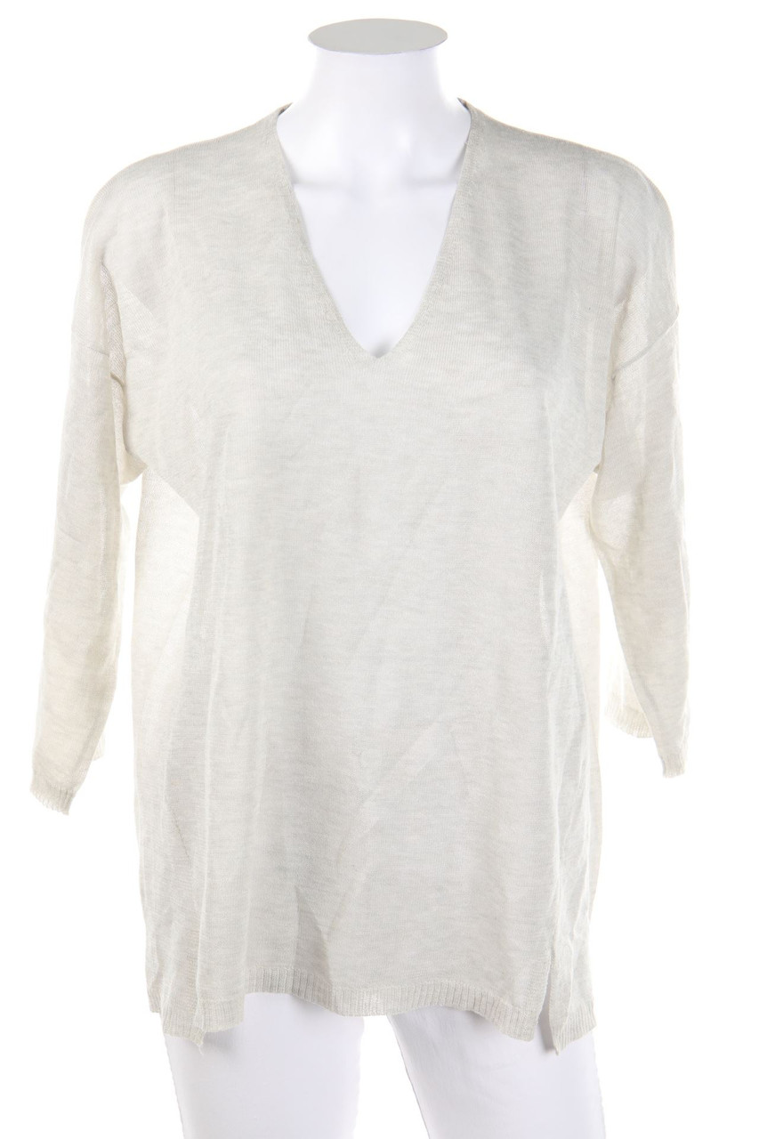 OVS - 3/4-Sleeve Pullover with 3/4-Sleeves - D 48