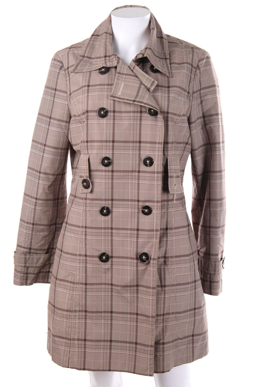 MEXX - Trenchcoat mit Karo-Muster - D 40