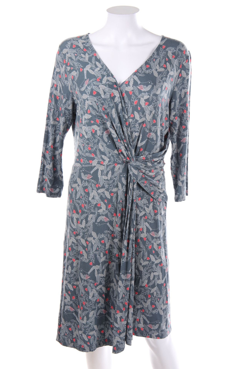 White Stuff - dress, Jersey with Draping - D 40