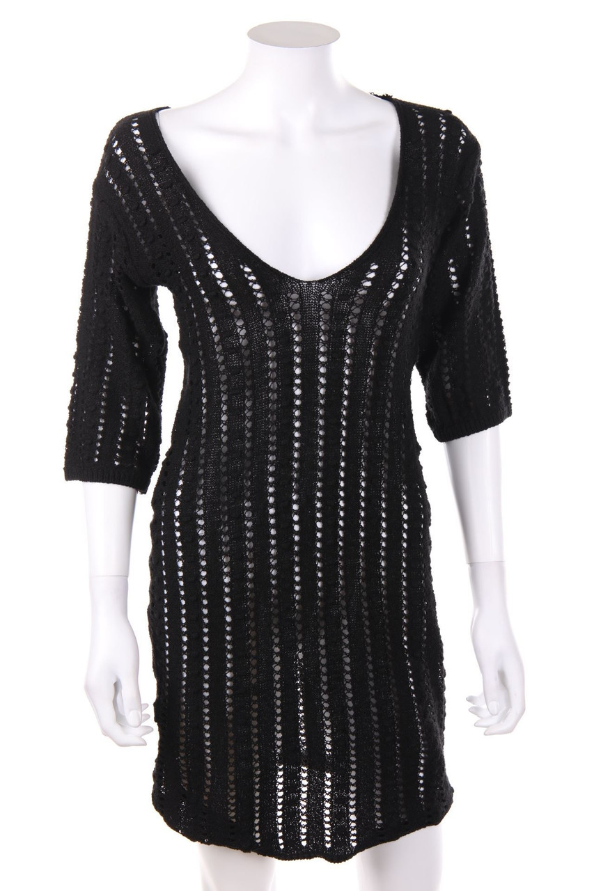 ZARA - Knit Dress, Open Knit - M