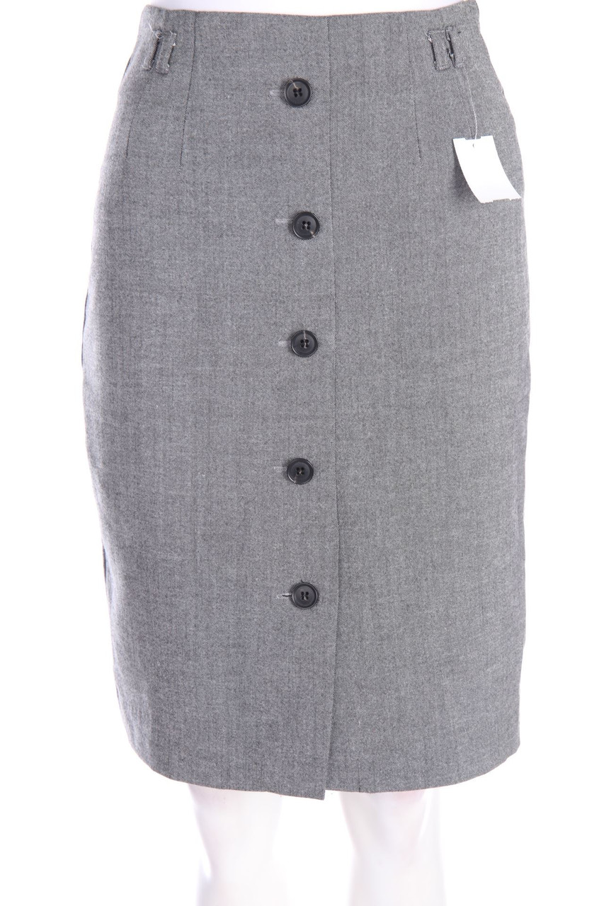 H&M - Rock mit Knöpfen - D 36