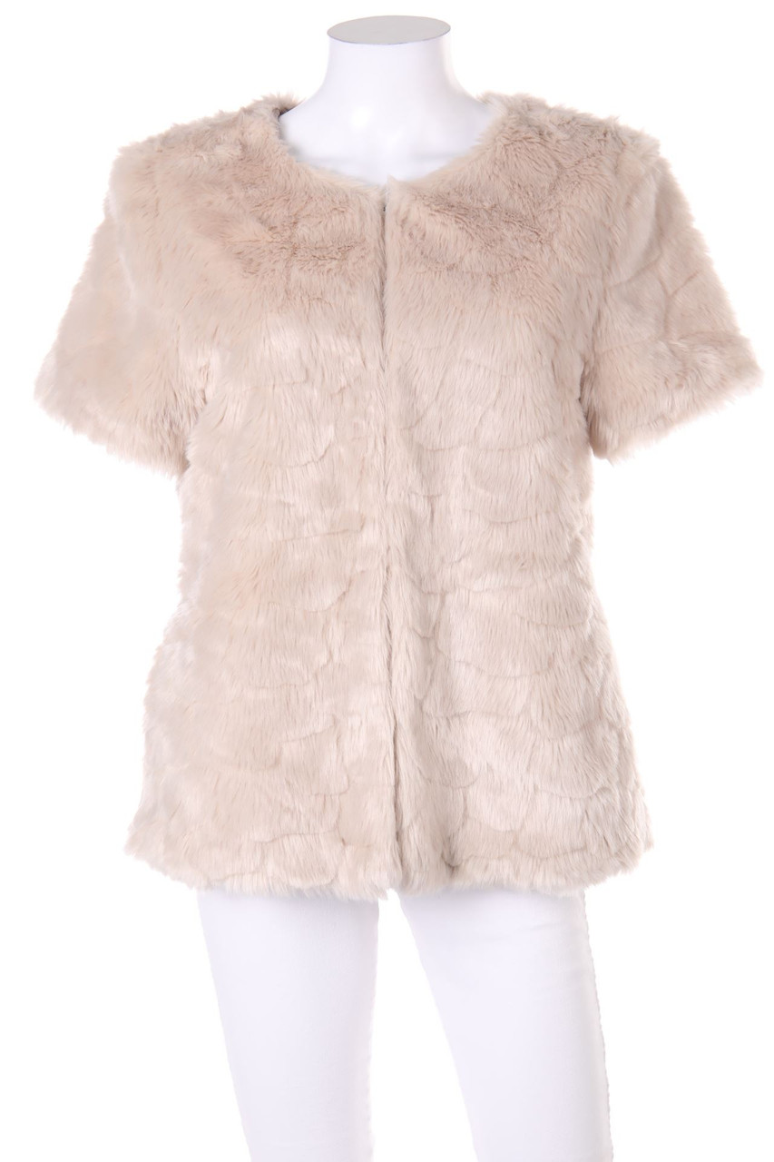 Bershka - Fake Fur-Gilet - L