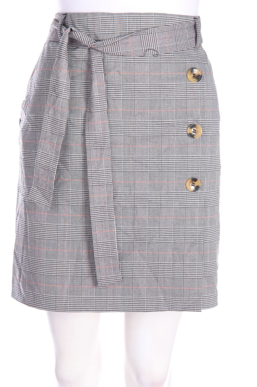 NAF NAF - Minirock mit Karo-Muster - D 38