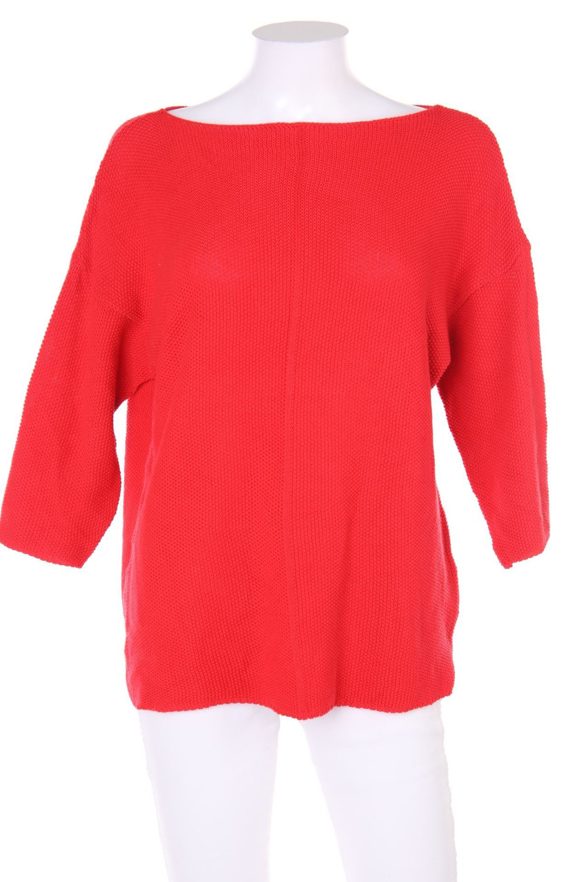 RESERVED - Oversize-3/4-Sleeve Pullover with 3/4-Sleeves - S