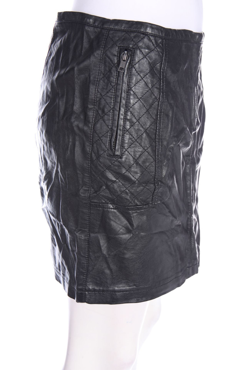 CLOCKHOUSE by C&A - Faux Leather-Mini-Rock - D 38