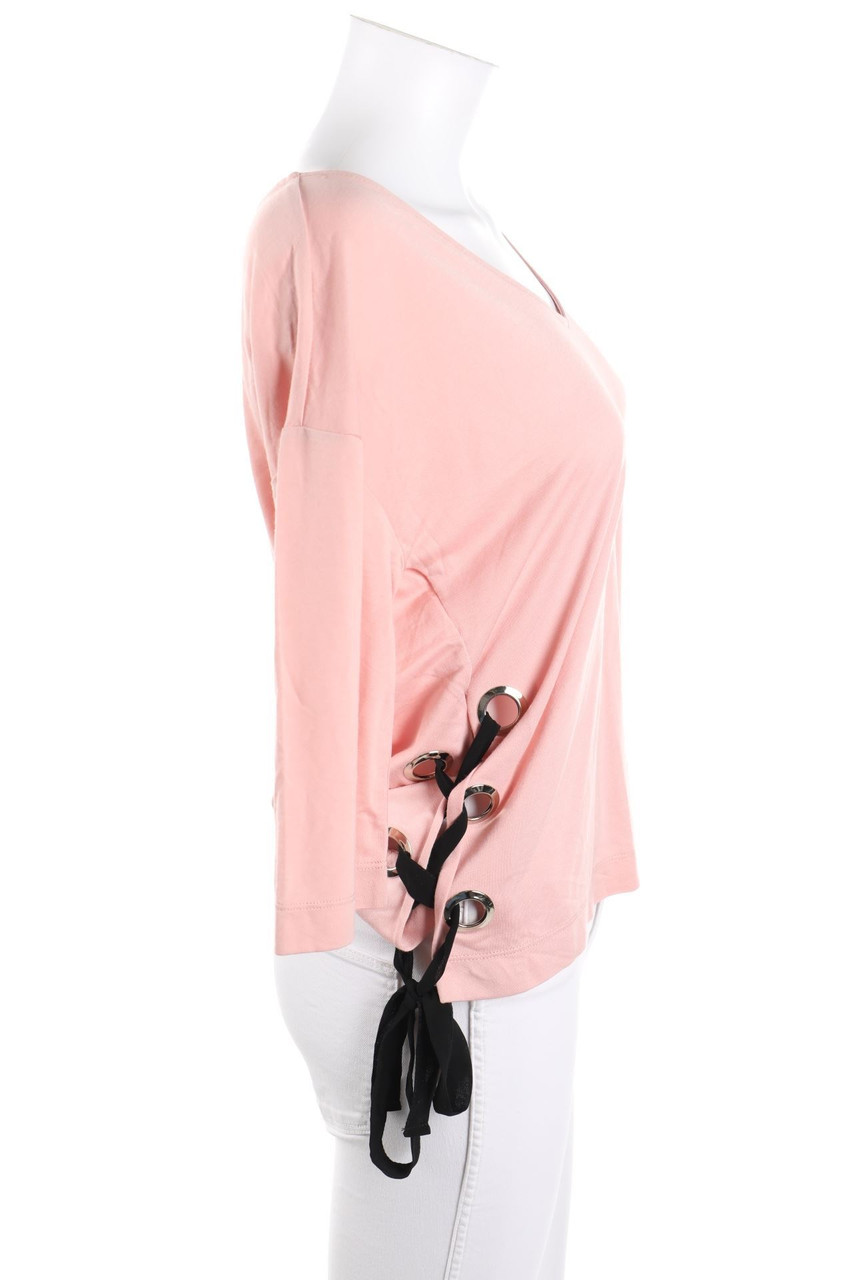 Chicorée - 3/4-Sleeve Shirt with Lacing - S