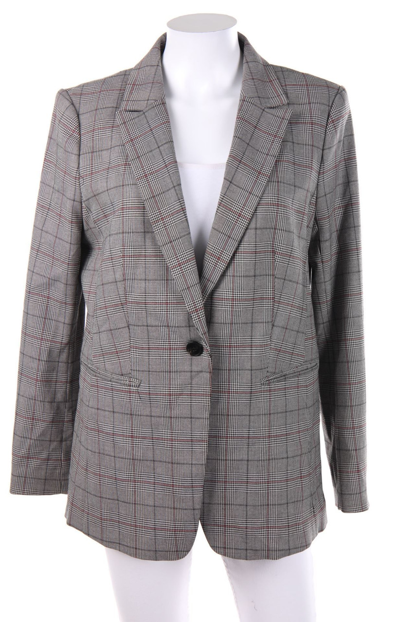 H&M - Blazer mit Karo-Muster - D 44