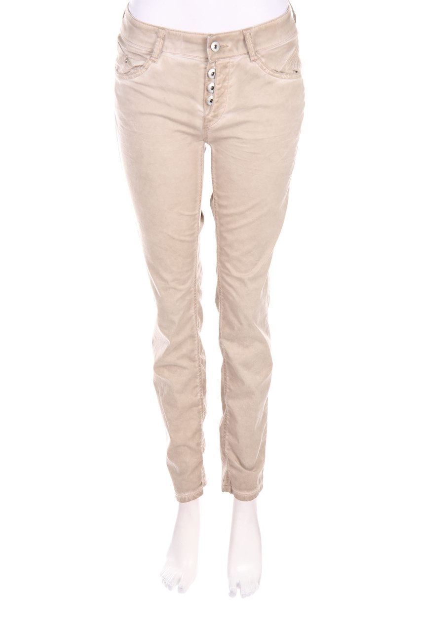 ESPRIT de corp - Garment Dyed-Skinny-Jeans - W34