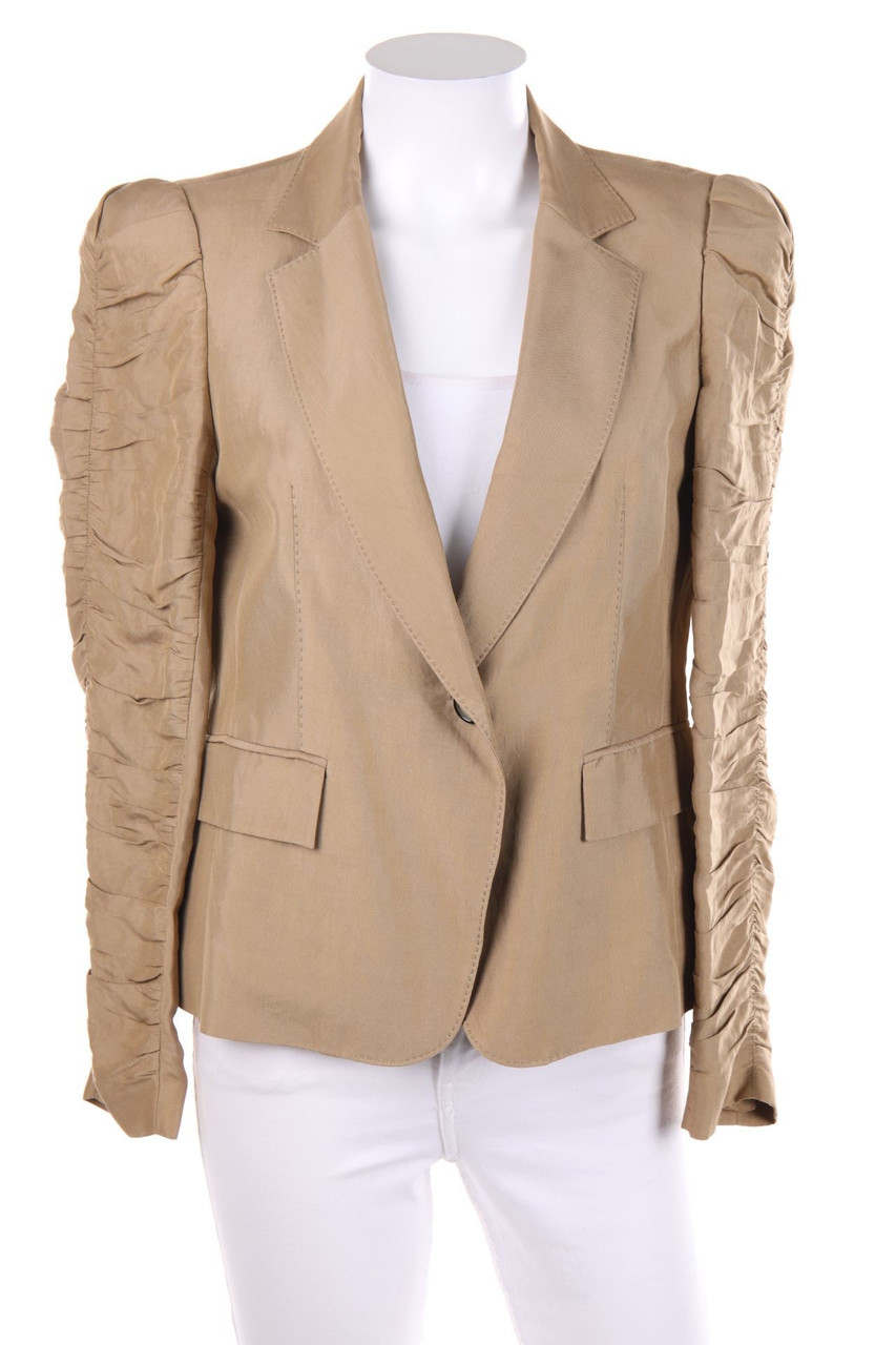 ZARA WOMAN - Blazer with Ruffles - M
