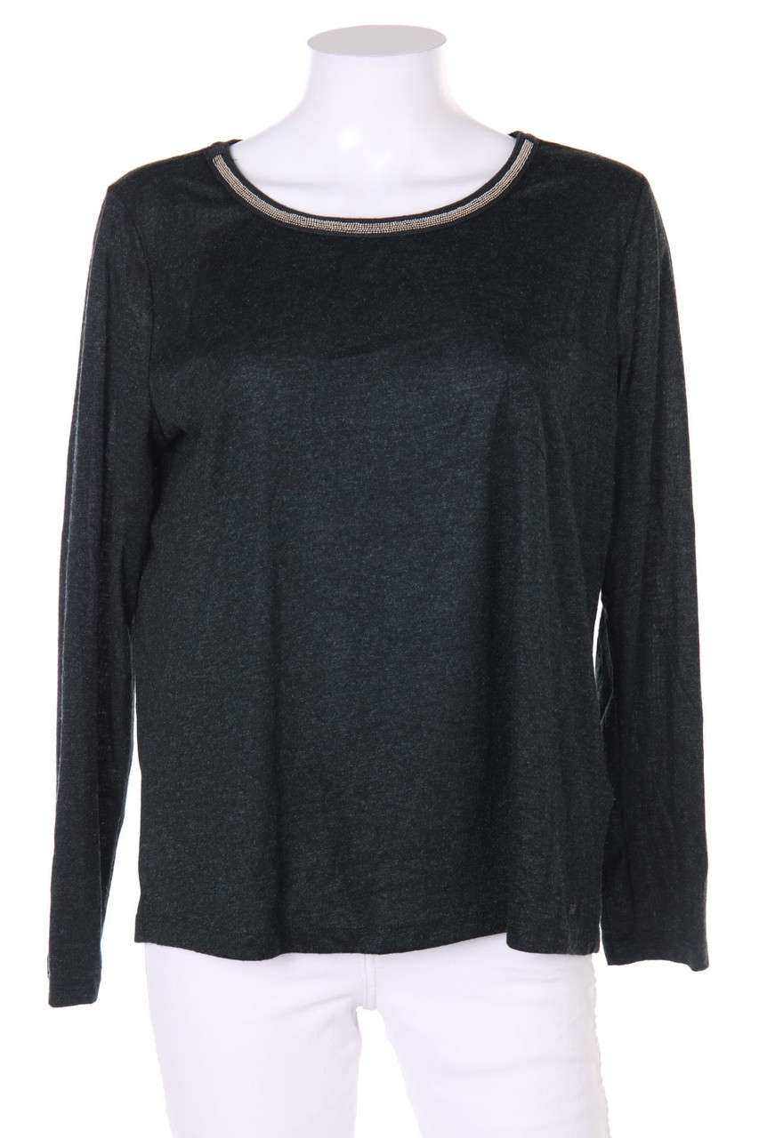 Superdry - Longsleeve-Shirt mit Metallic-Effekt - XL