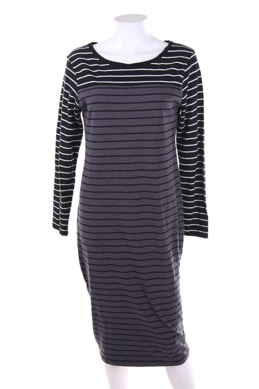 eksept by shoeby - Maxi Dress, Jersey with Stripes - L