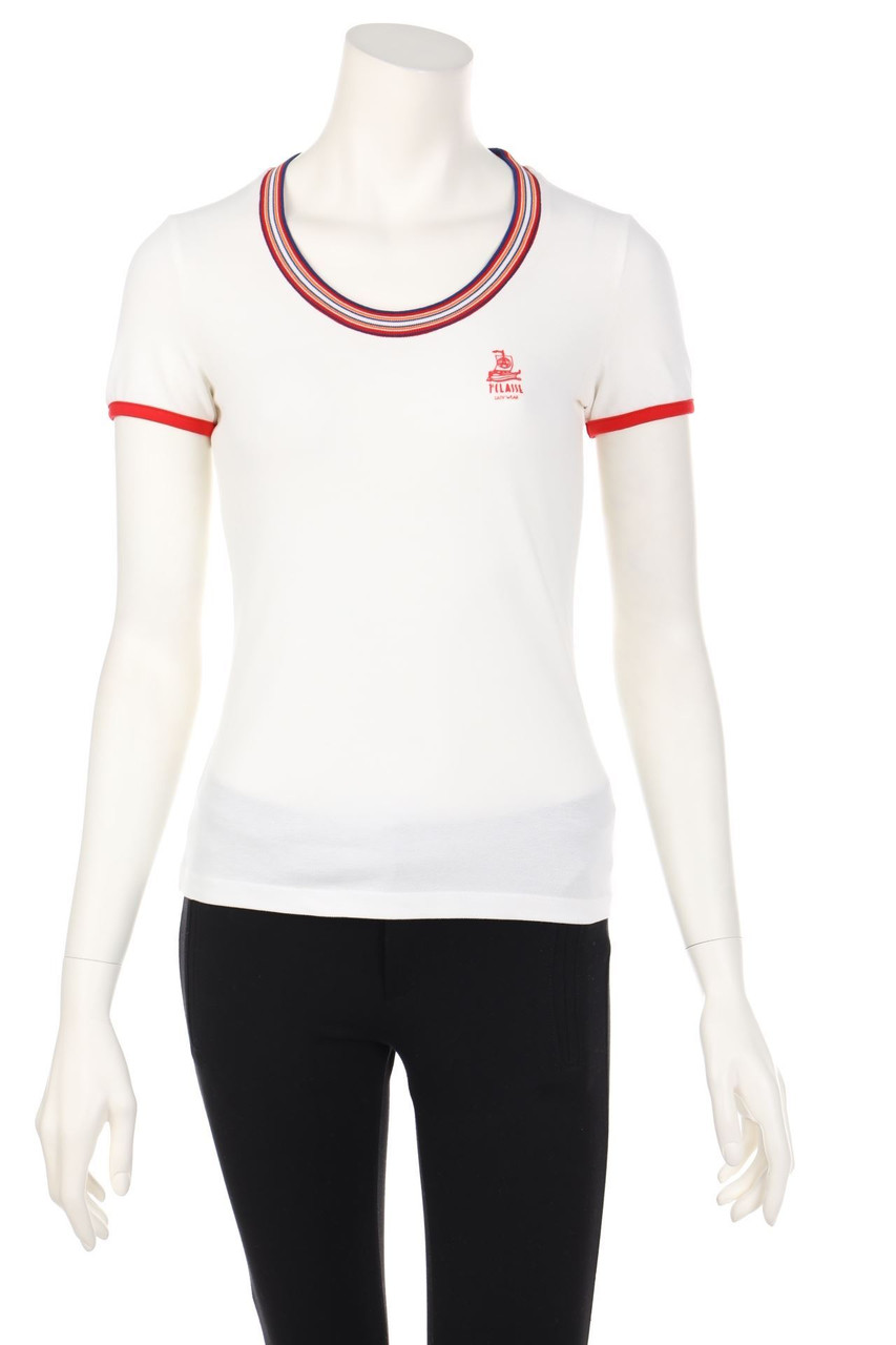 ALVIERO MARTINI 1A CLASSE BEACHSTYLE - Shortsleeve-Shirt with Logo-Print - M