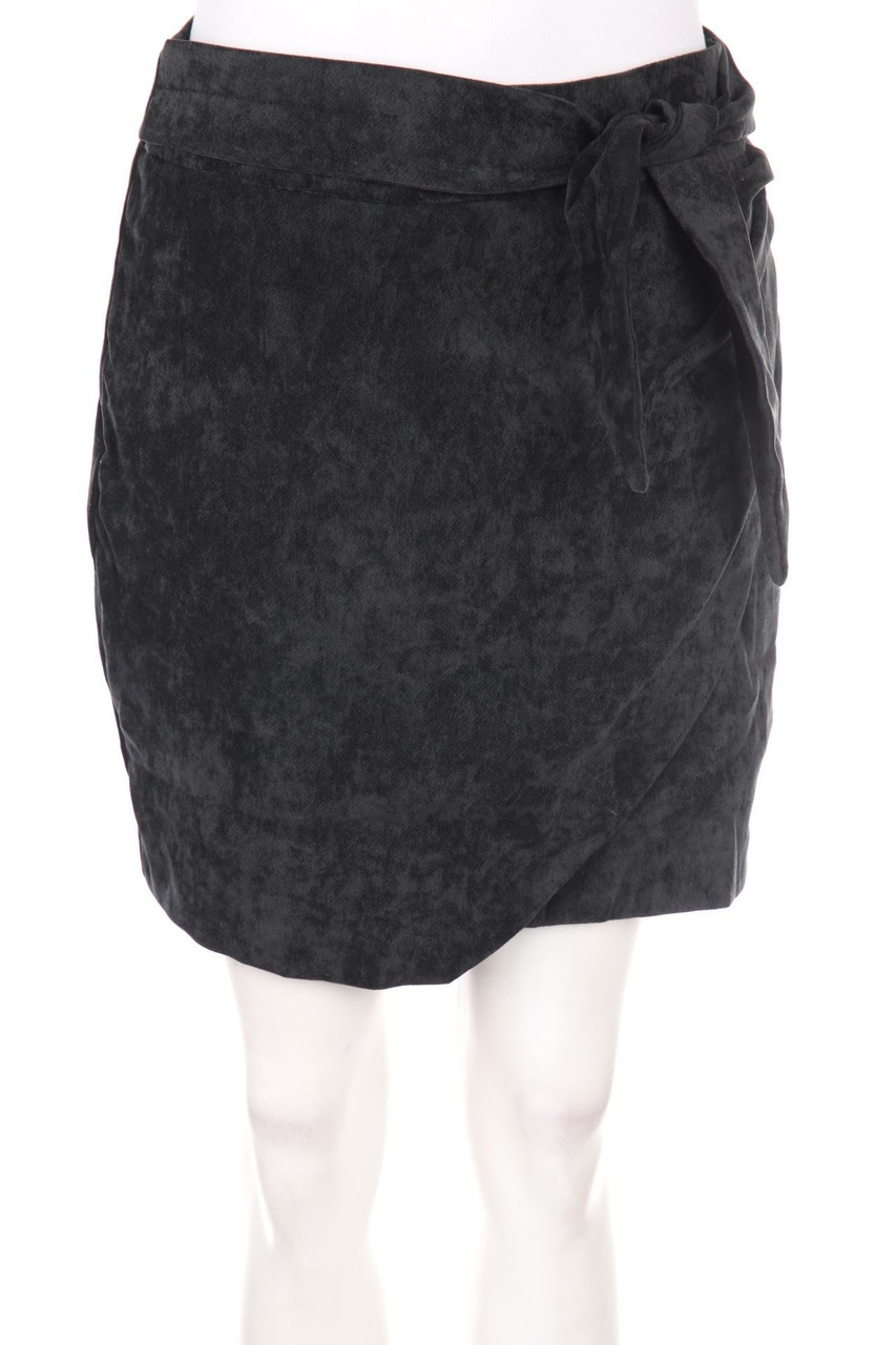 zebra - Velvet Skirt to tie - M