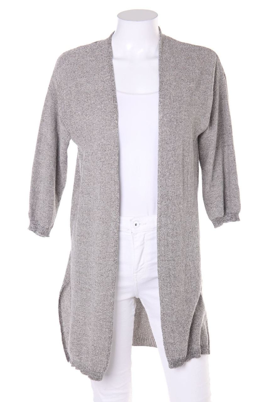 MANGO - Cardigan mit Metallic-Effekt - S