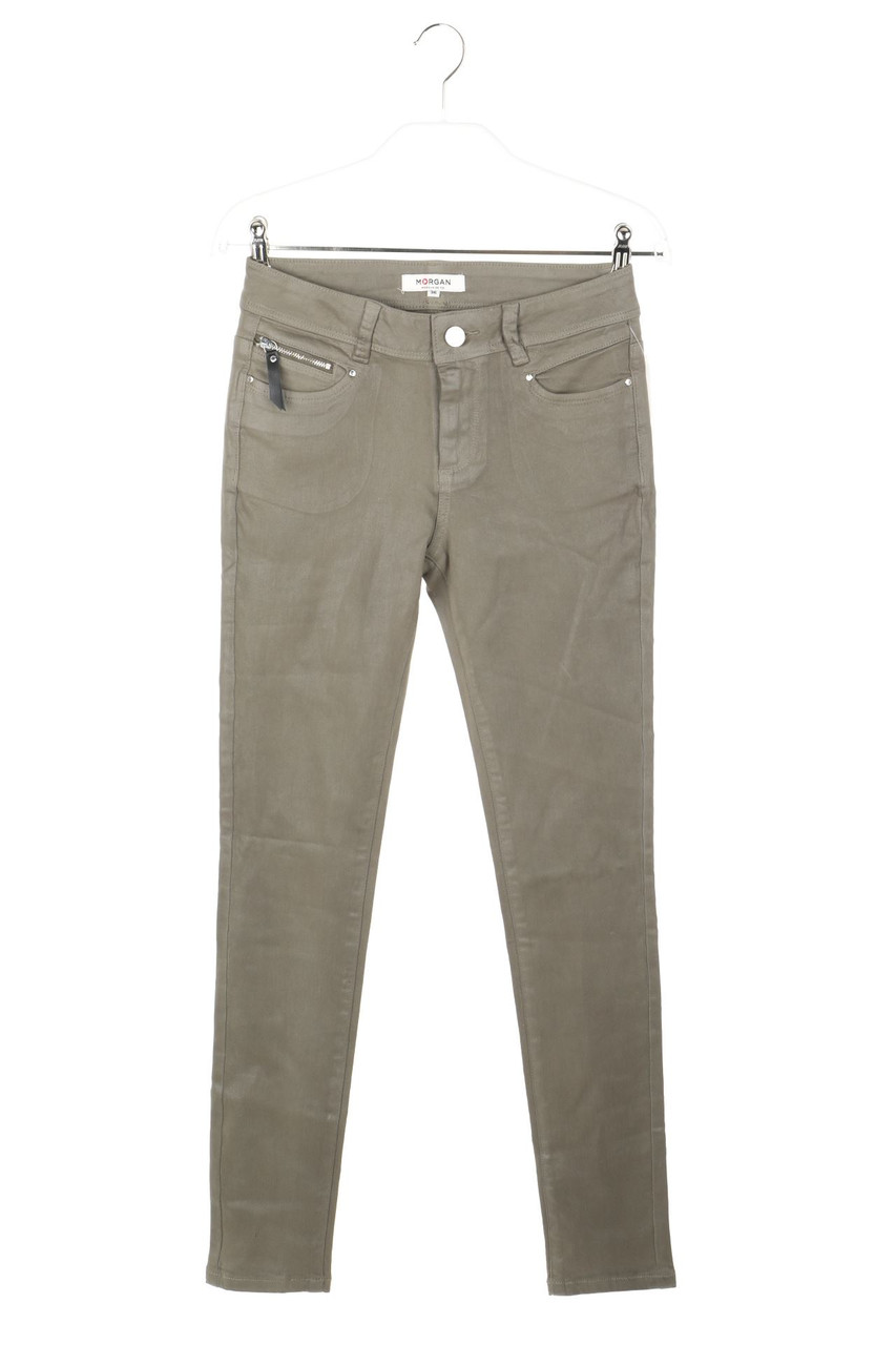 MORGAN - Coated Skinny-Jeans - D 36