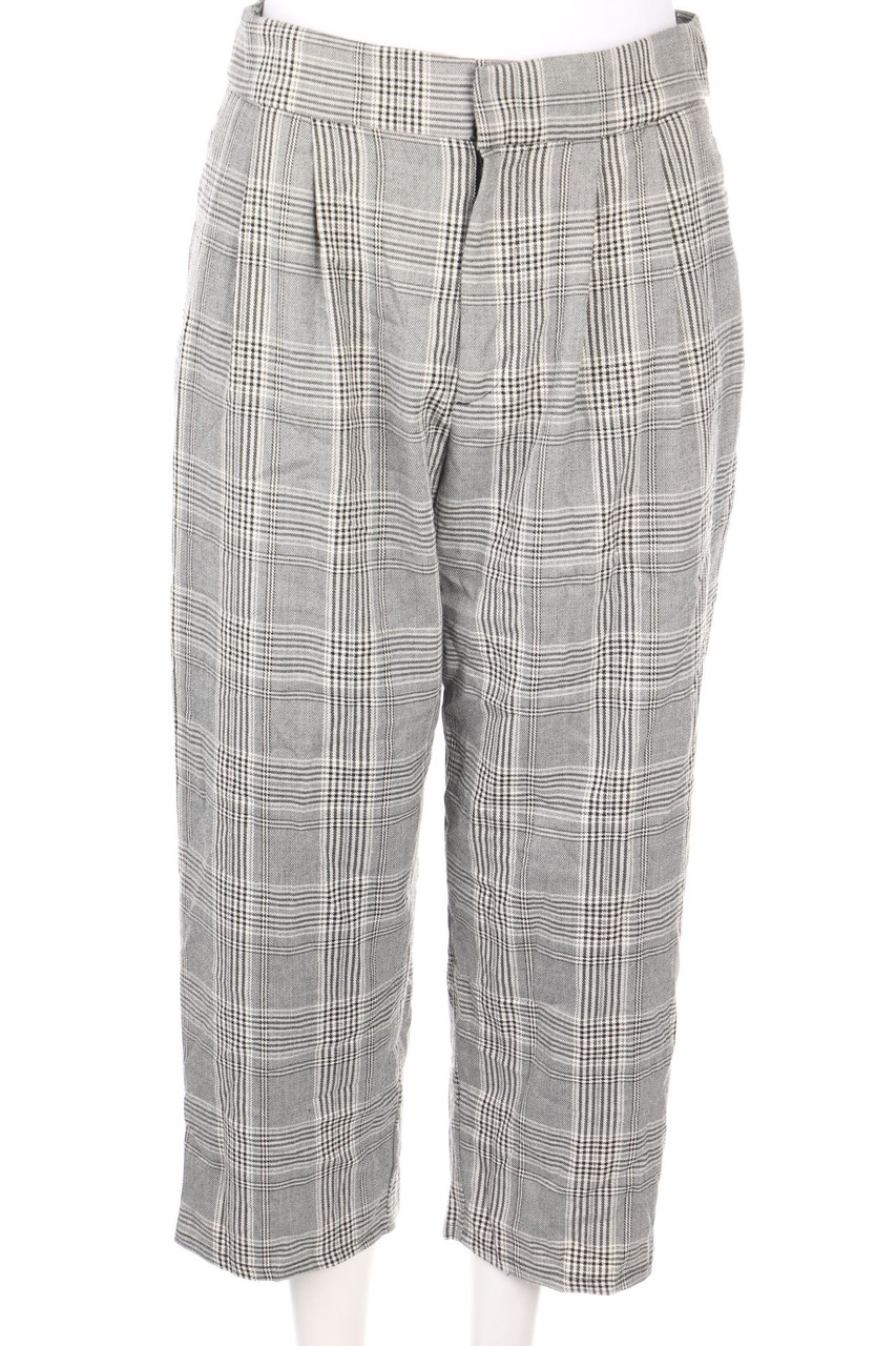 ZARA - Culotte mit Karo-Muster - S