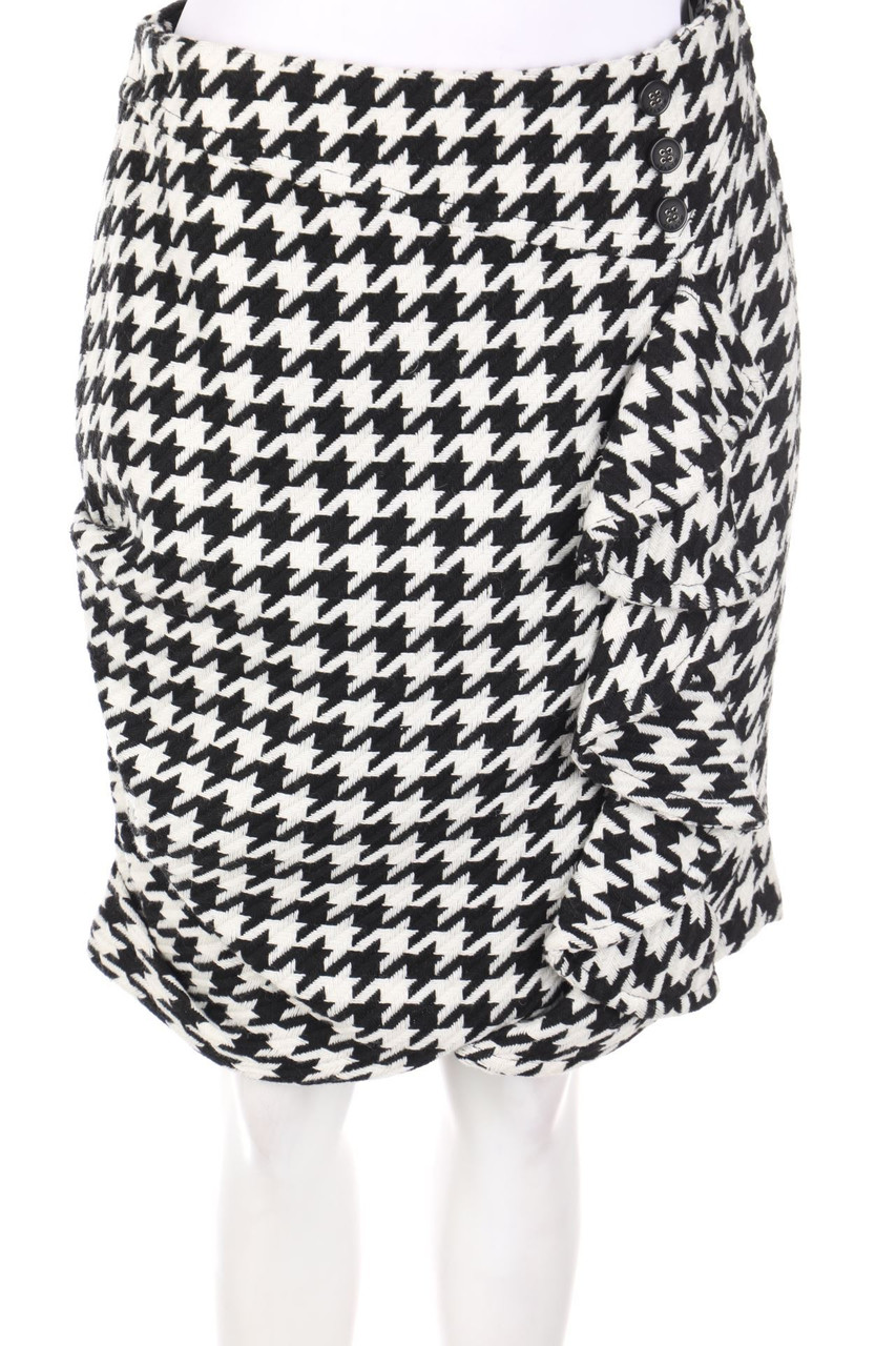 APART - Skirt with Houndstooth Pattern - D 38