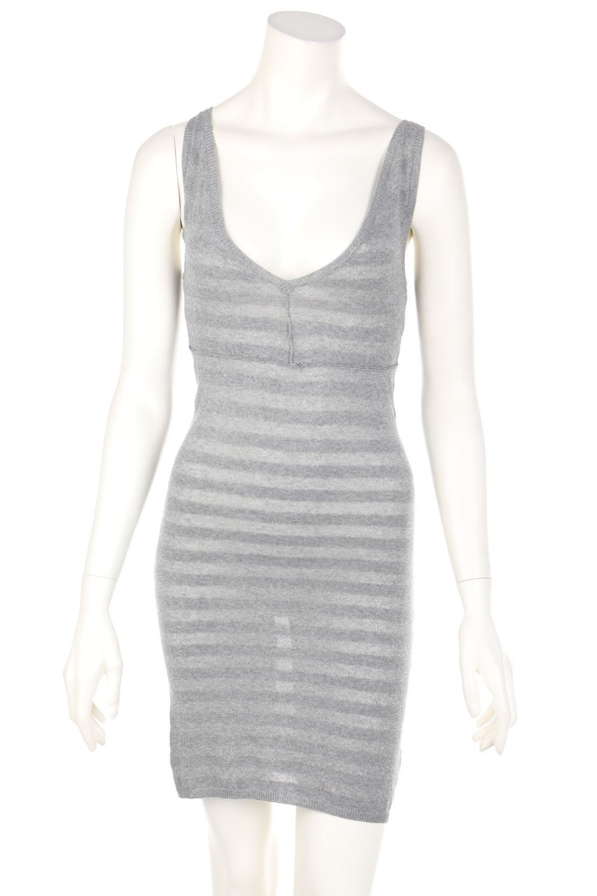 DUNE BY DUNE - Glitter-dress with wool - D 36