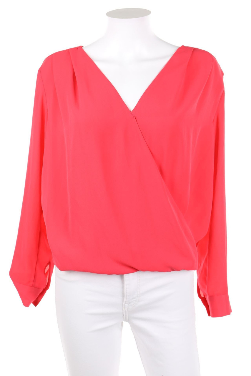 H&M - Bluse in Wickel-Optik - D 36