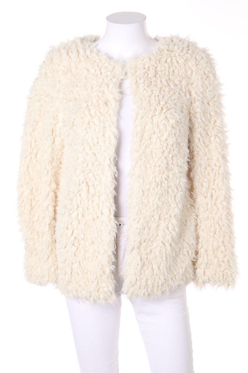 H&M DIVIDED - Fake Fur-Jacke - D 34