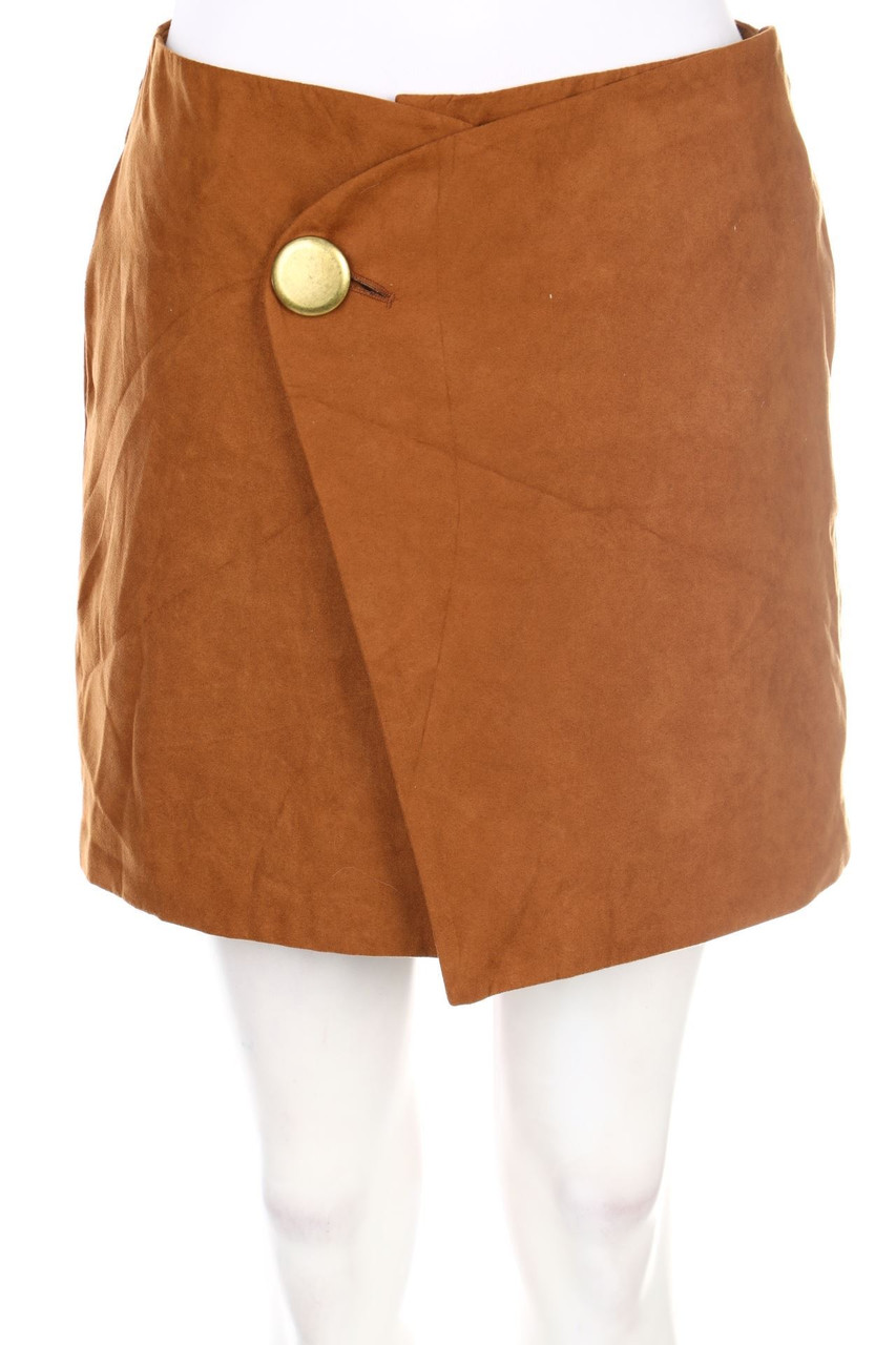 See U Soon - Mini-Faux Leather Skirt - D 36