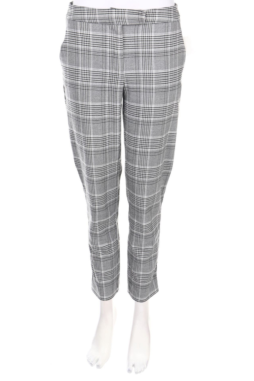 orsay - Hose mit Karo-Muster - D 36