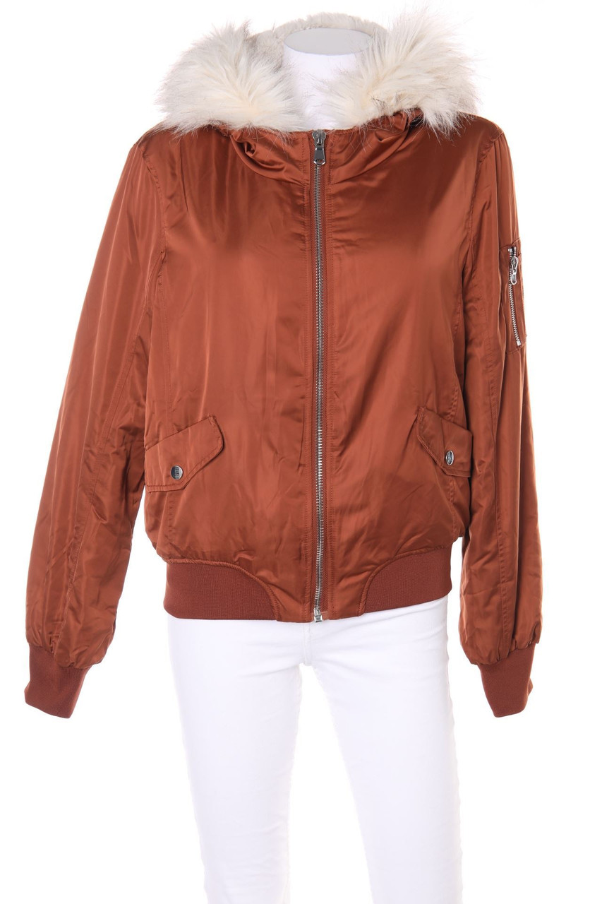 TALLY WEiJL - Jacket with Faux Fur-Collar - D 40