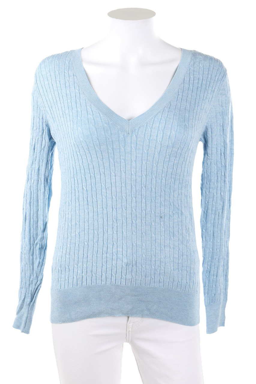 H&M - Strick-Pullover mit Zopf-Muster - XS