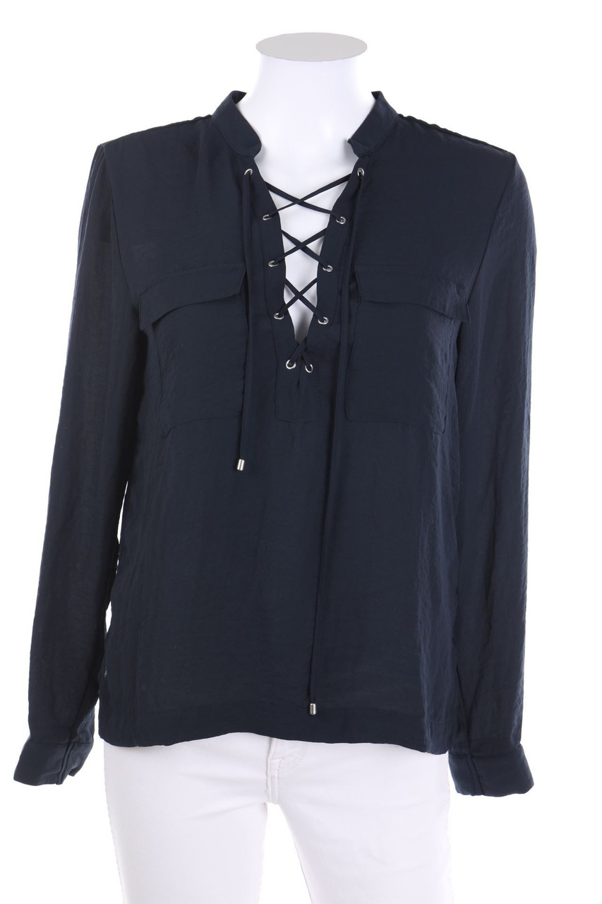 H&M - Bluse mit Schnürung - D 34