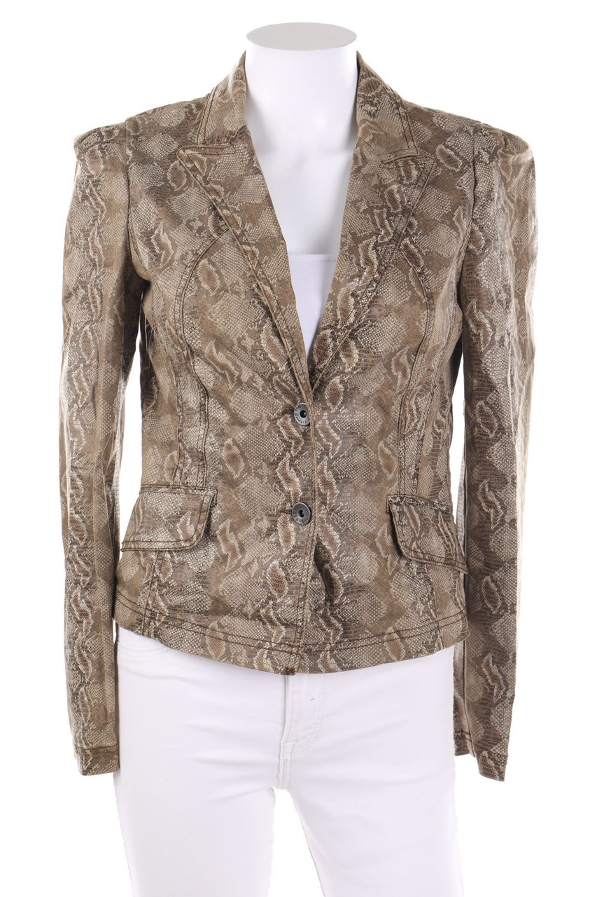 SISLEY - Blazer mit Animal-Print - D 34