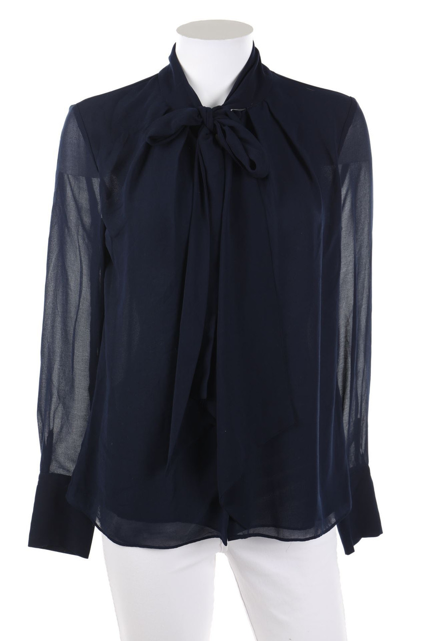 ZARA TRF - Bluse mit Schleife - XS