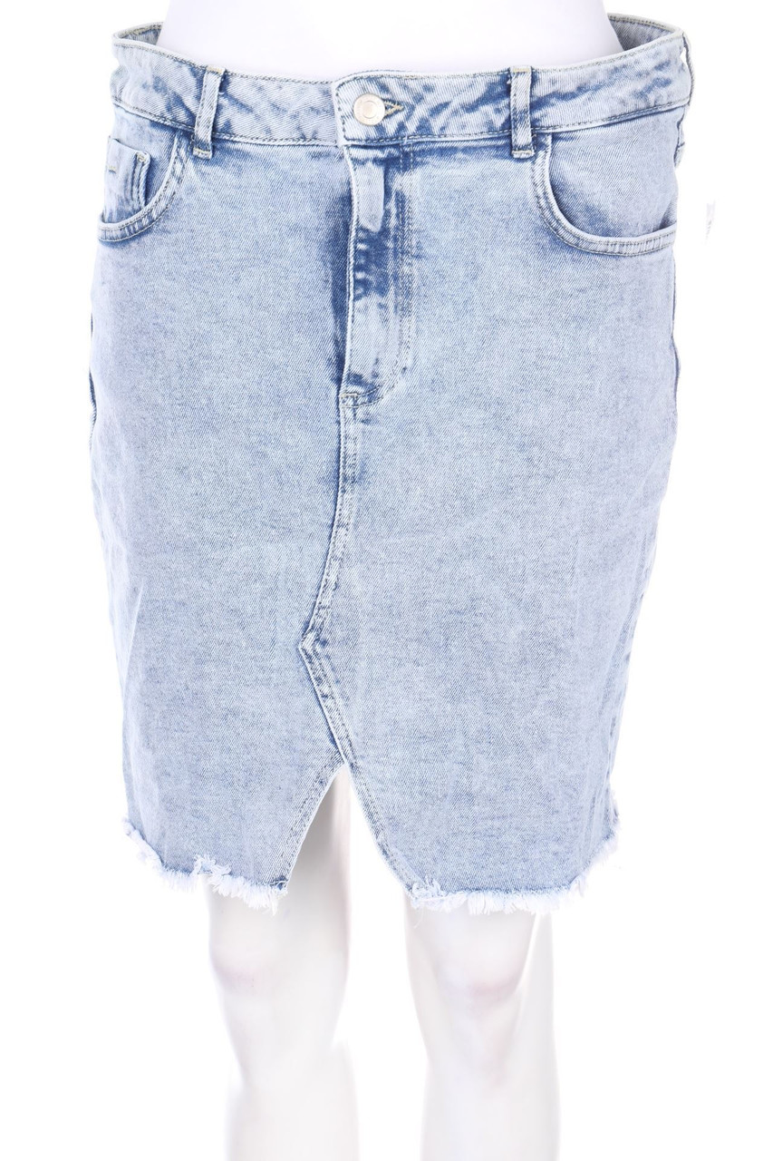TALLY WEiJL - Used Look-Denim Mini Skirt - D 42