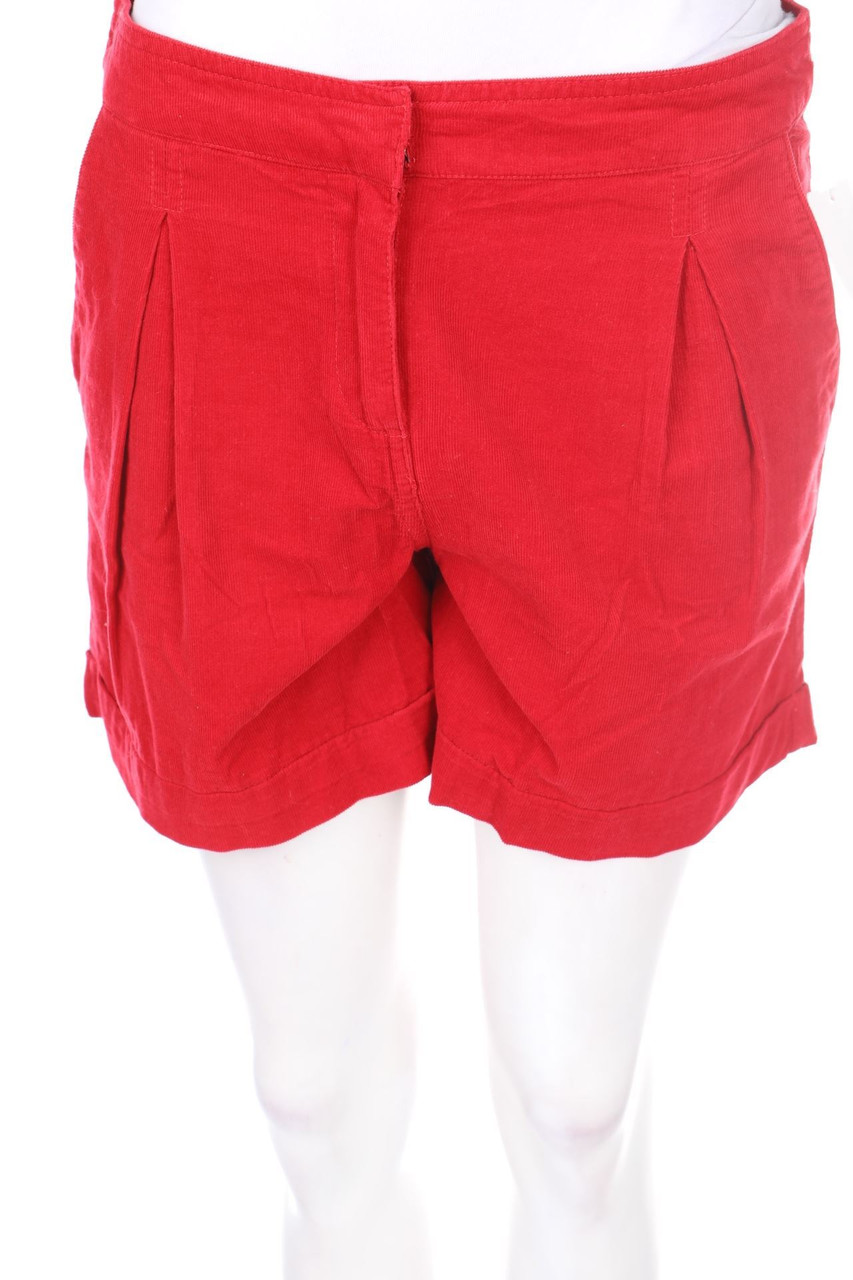 nulu NEW LOOK - Cord-Shorts mit Falten - D 34