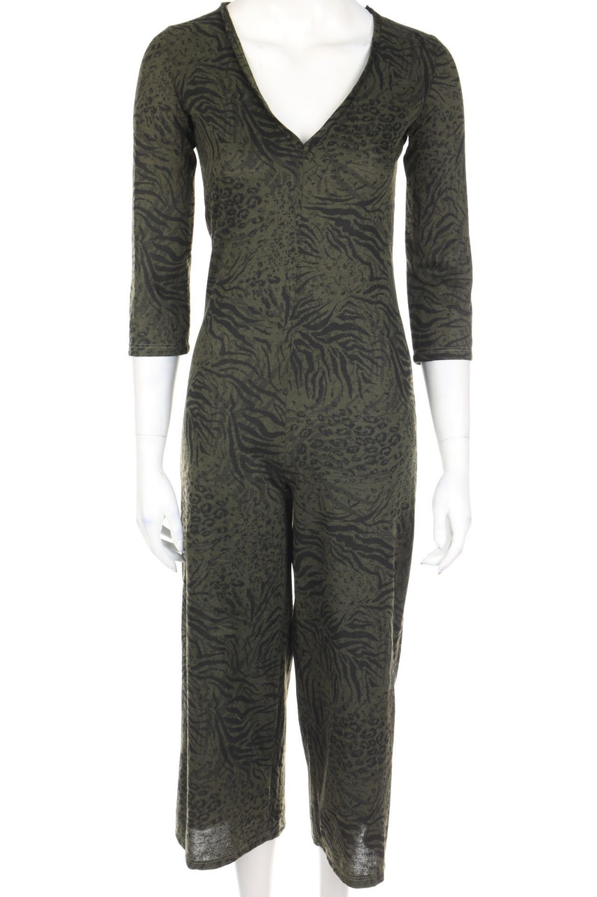 ZARA TRF - Jumpsuit mit Animal-Print - S