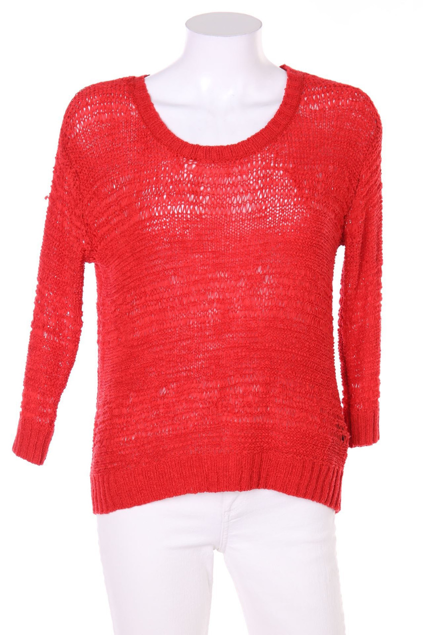 H&M - Strick-Pullover mit überschnittener Schulter - XS