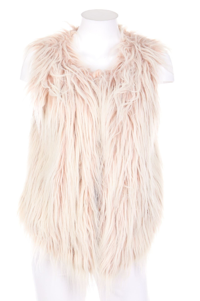 AMISU - Fake Fur-Gilet - D 38