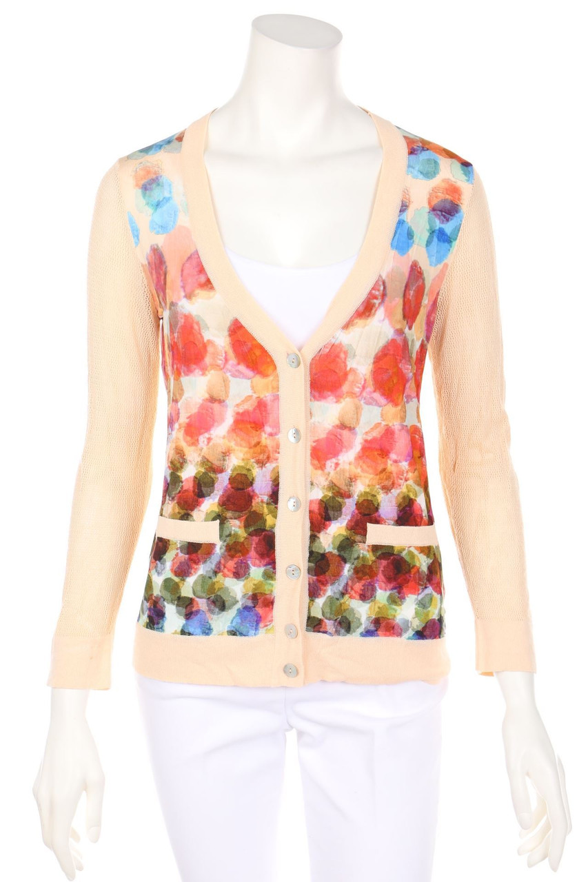 CARLA B - Cardigan mit Print - D 38