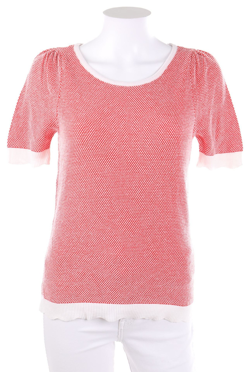 NAF NAF - Kurzarm-Strick-Pullover - XS